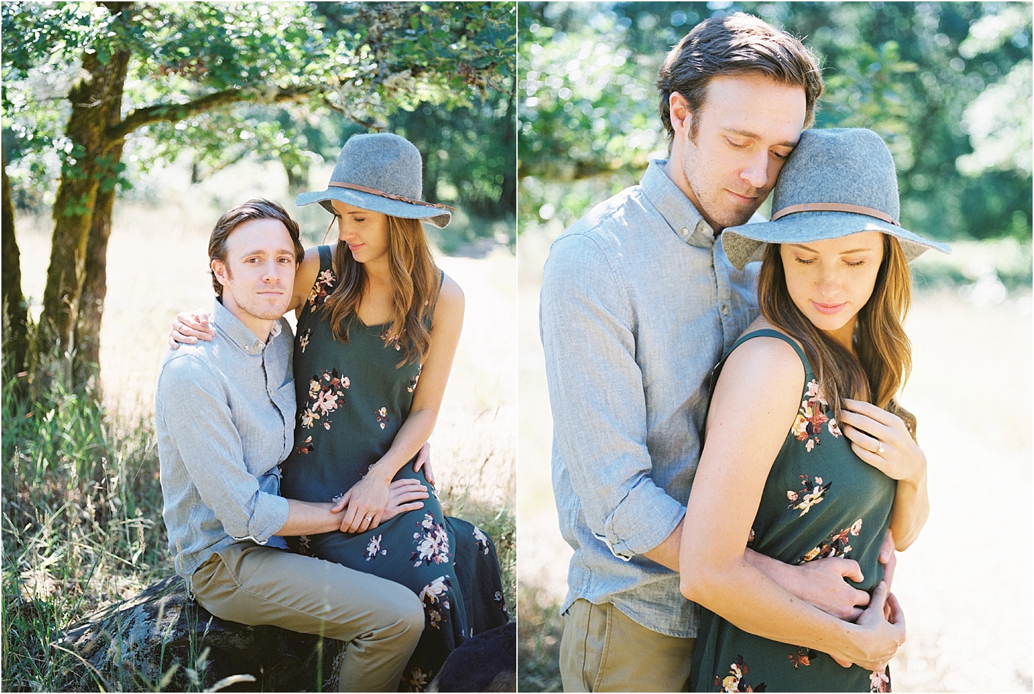 Libby + Corey Oregon Engagement in West Linn, OR_0063